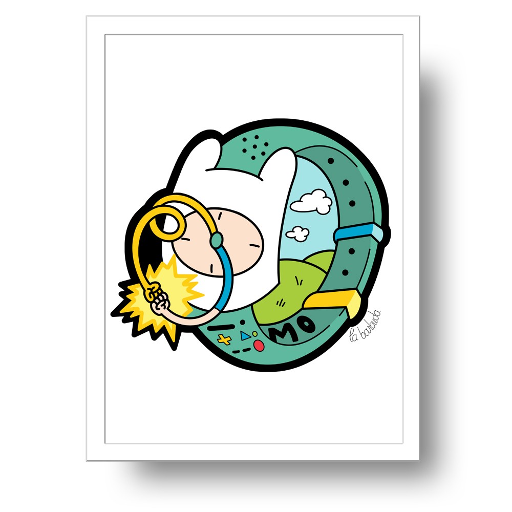 Qué hora es lámina Aventuras