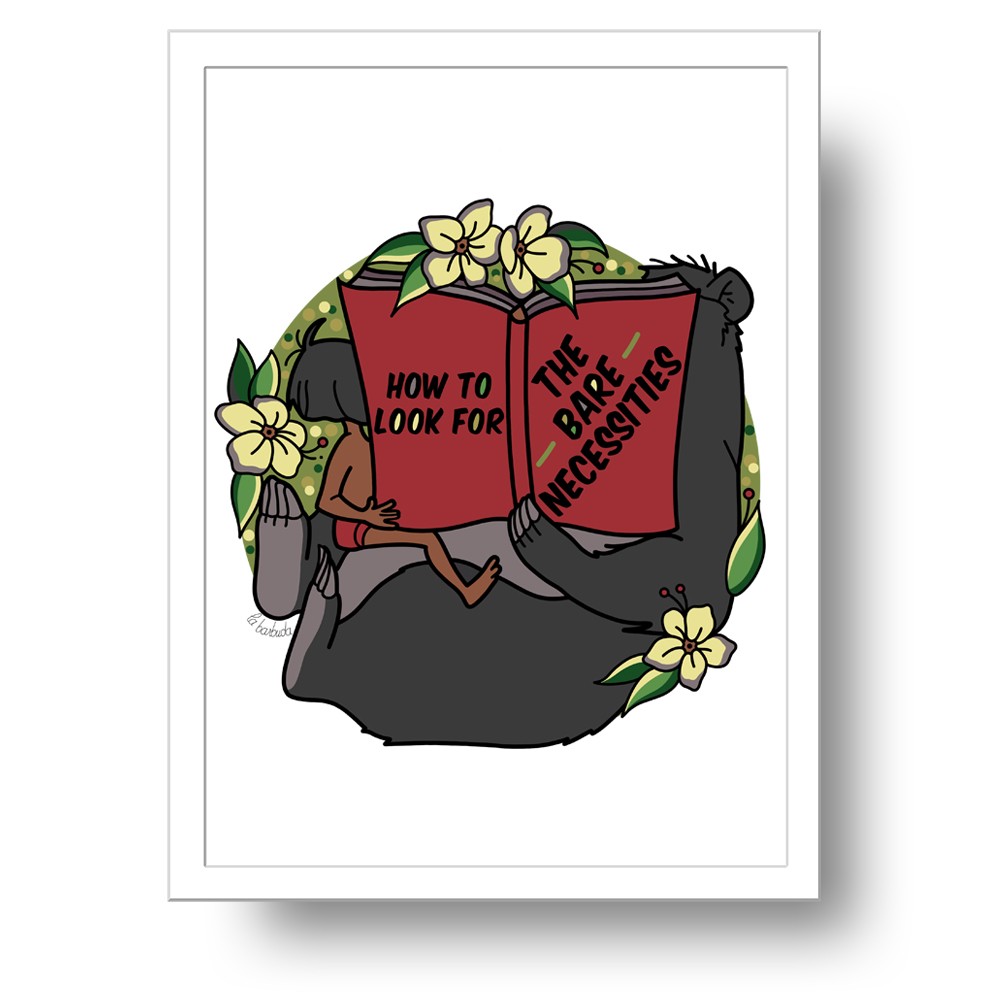 Lámina How to Bare Necessities jungla