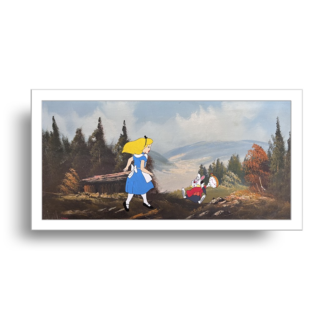 Lámina Edición Limitada Alicia Conejo