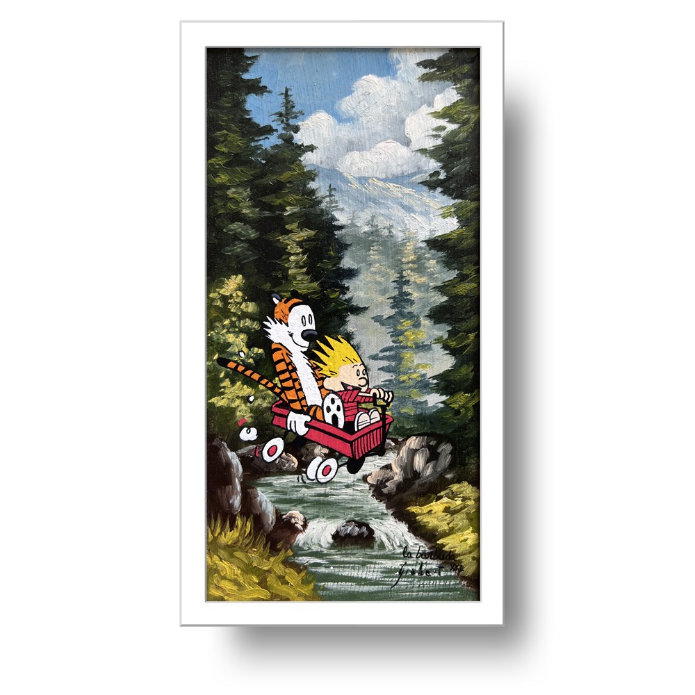 Lámina Edición Limitada Calvin Hobbes Cuadro