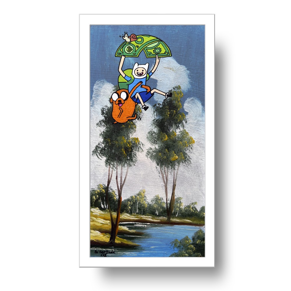 Lámina Edición Limitada Hora Aventuras Cuadro