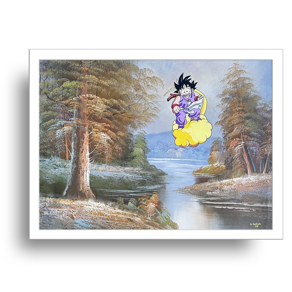 Lámina Edición Limitada Dragonball Goku