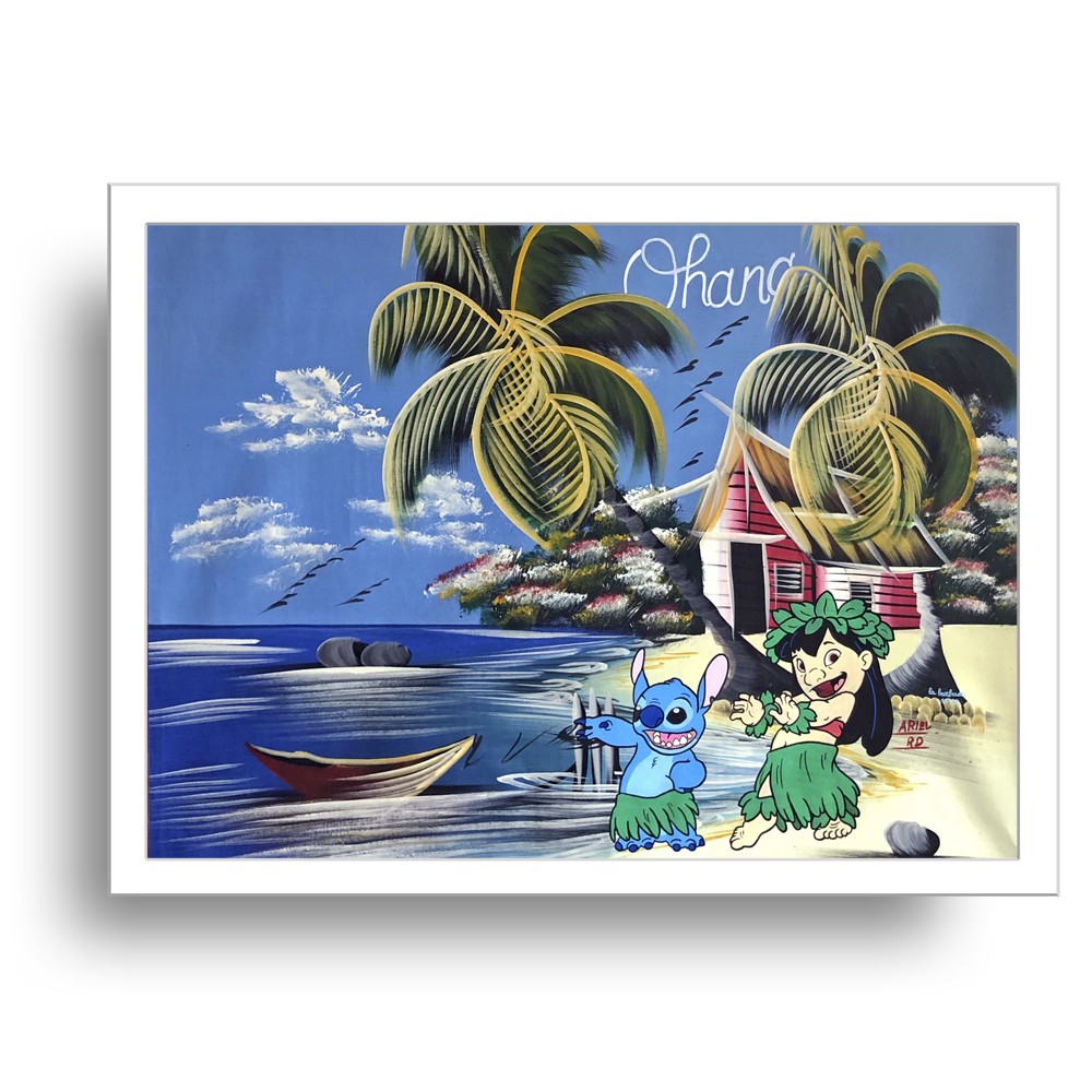 Lámina Edición Limitada Ohana danza