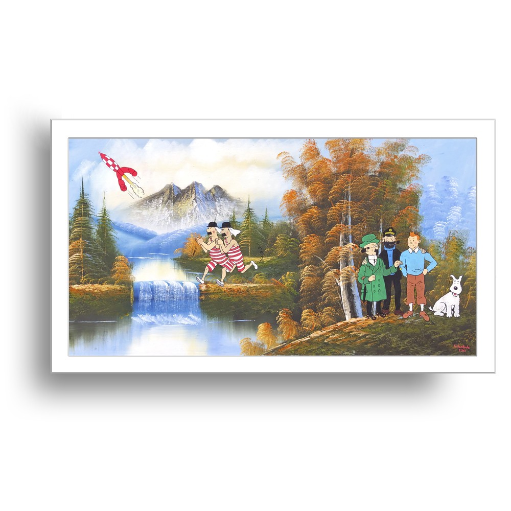 Lámina Edición Limitada grande Tintin