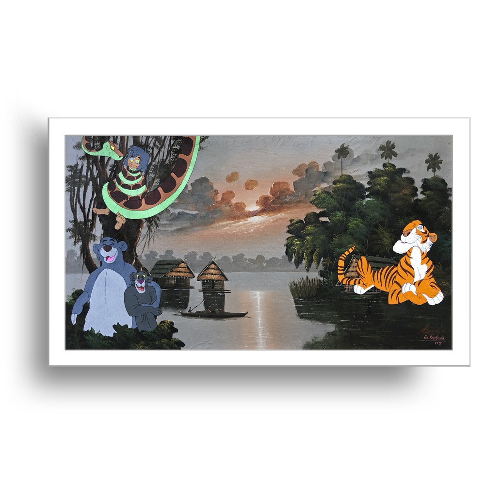 Lámina Edición Limitada Libro Selva