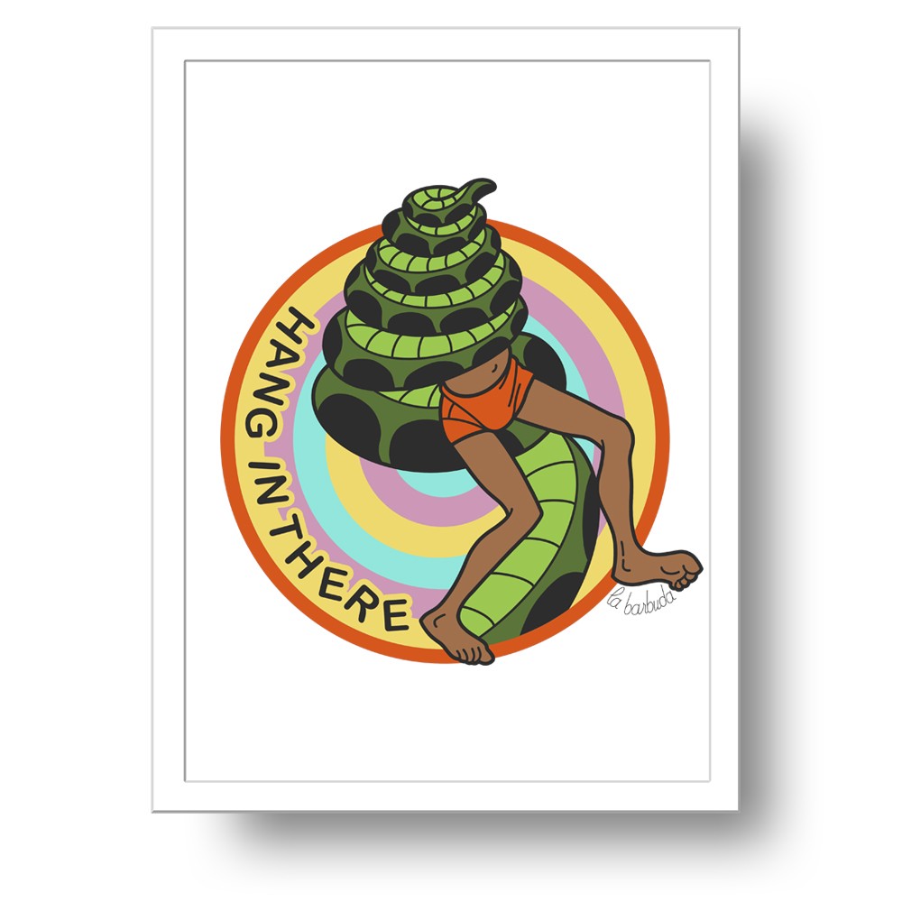 Hang in there Lámina