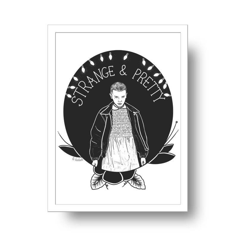 Lámina A3 Strange and Pretty Once