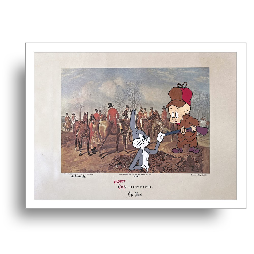 Lámina Edición Limitada Helmer Bugs Conejo