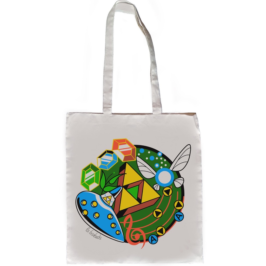 Zelda Ocarina Triforce bolso