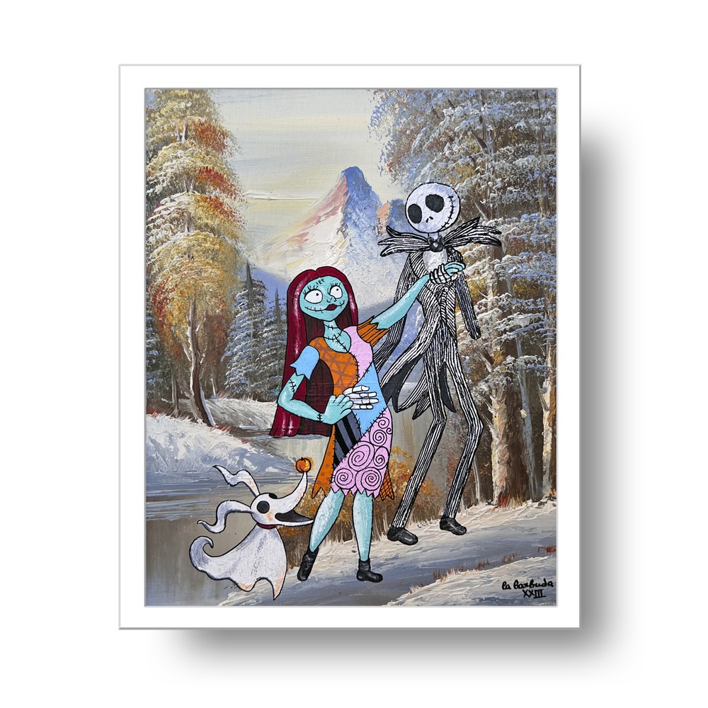 Lámina A4 Edición Limitada Skellington