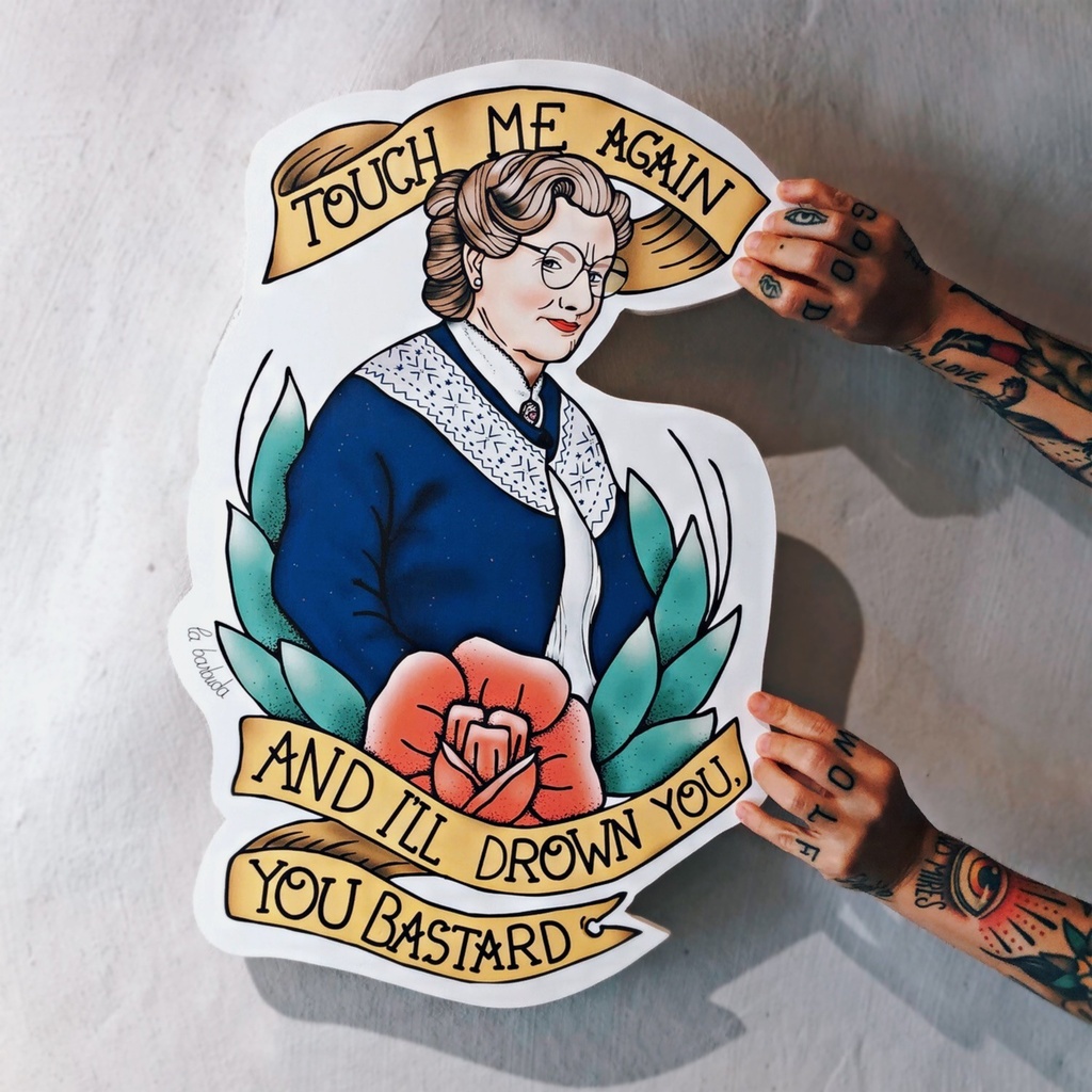 Touch me again madera impresa