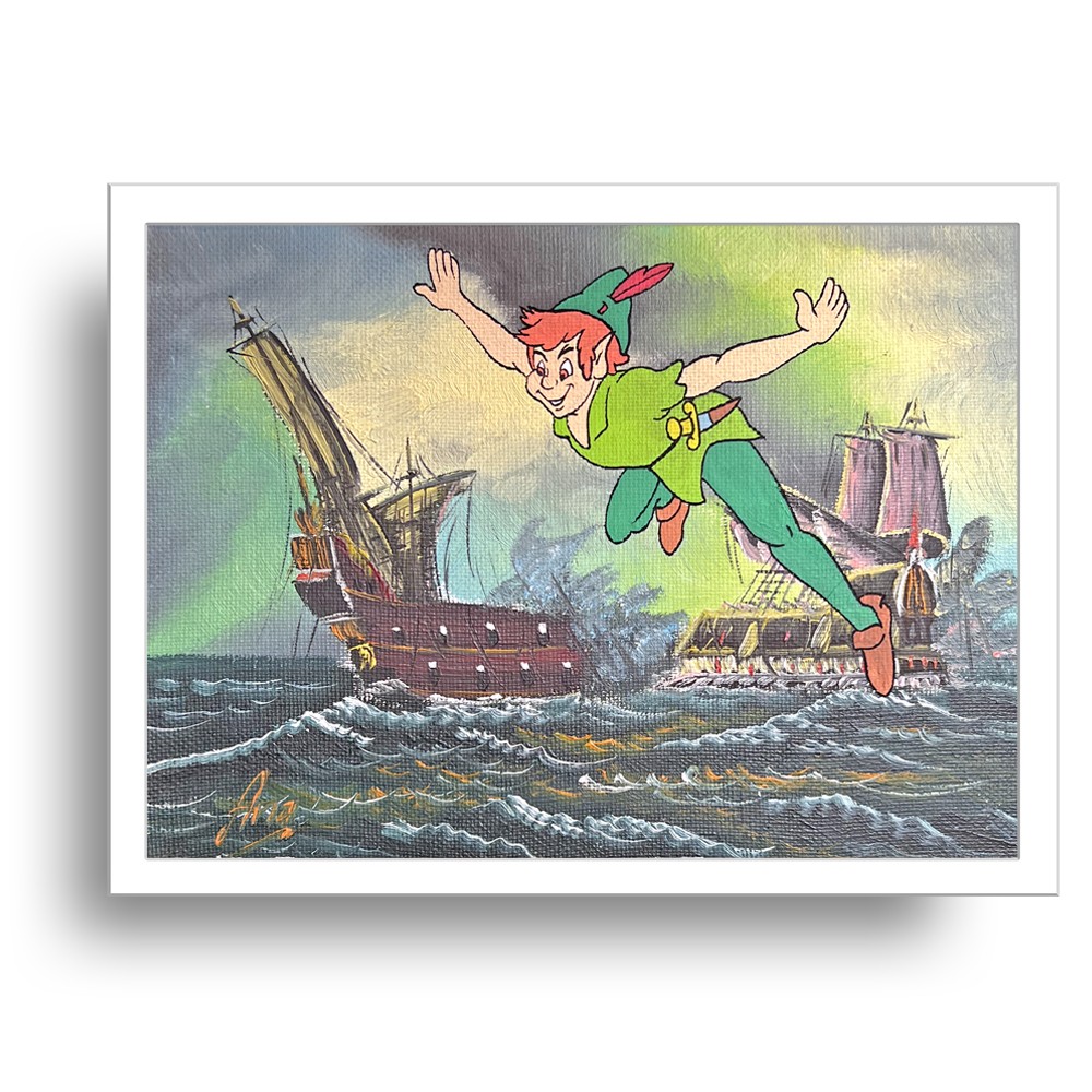 Lámina Peter barco pirata
