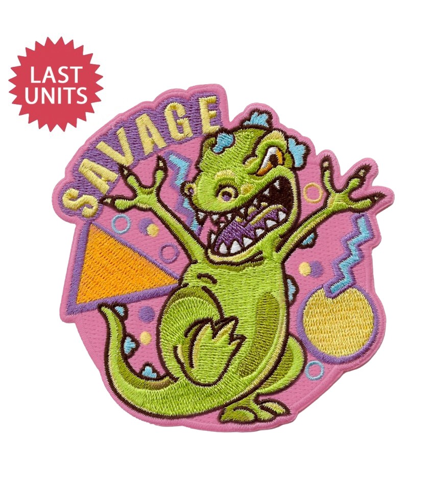 Parche Savage Reptar