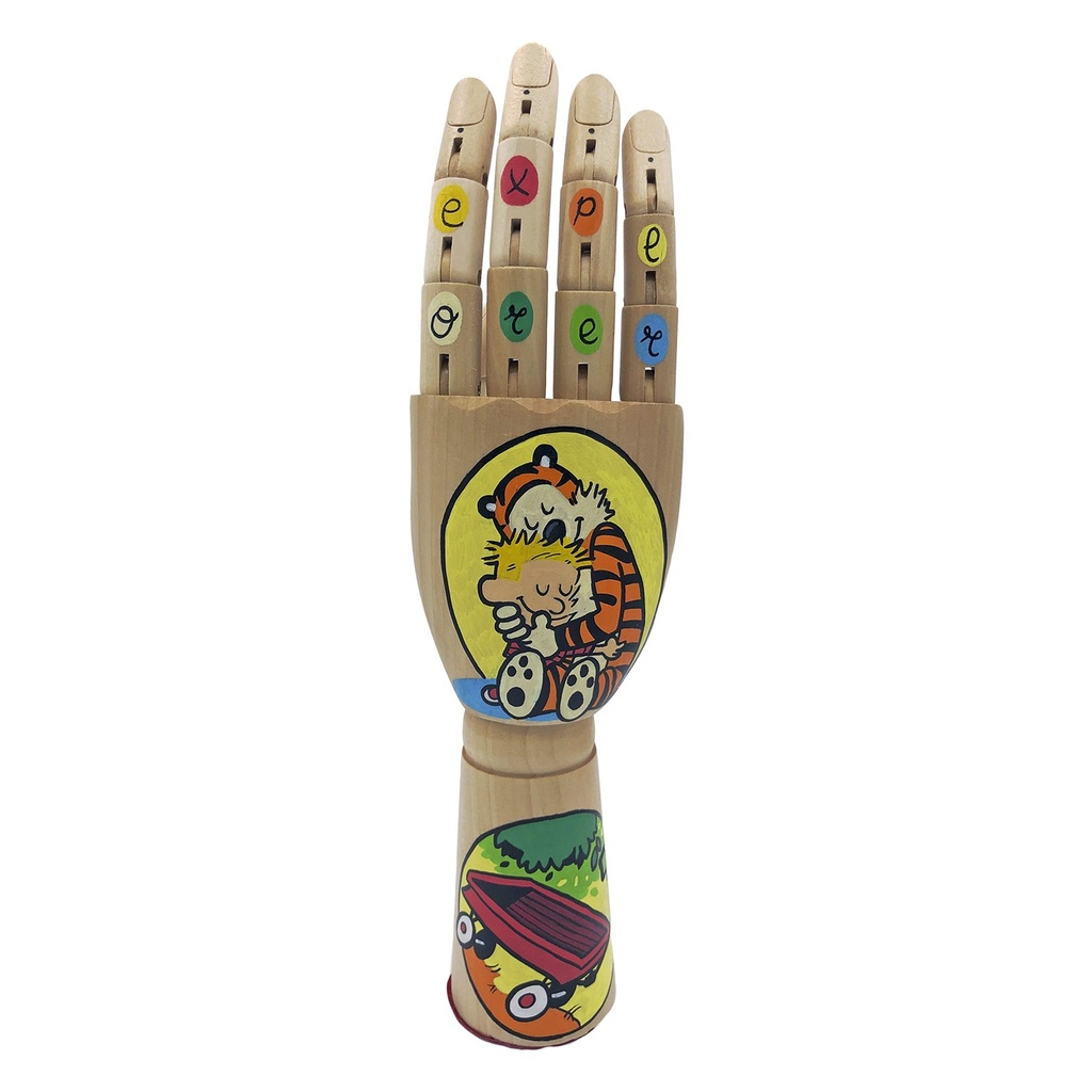 Mano de madera Tigre