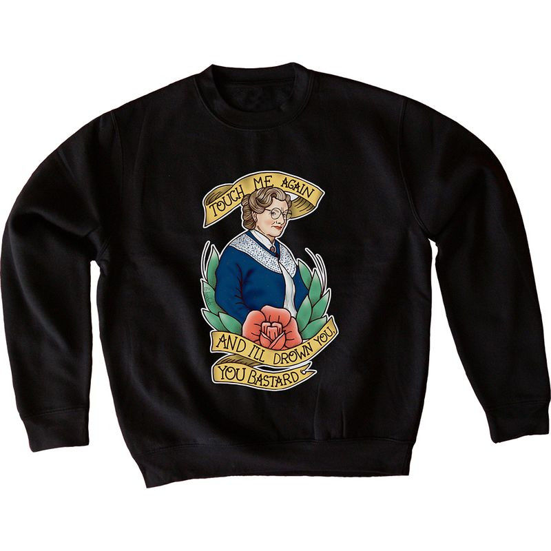 Sudadera negra Touch me again