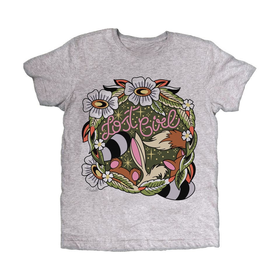 Camiseta gris Lost Girl
