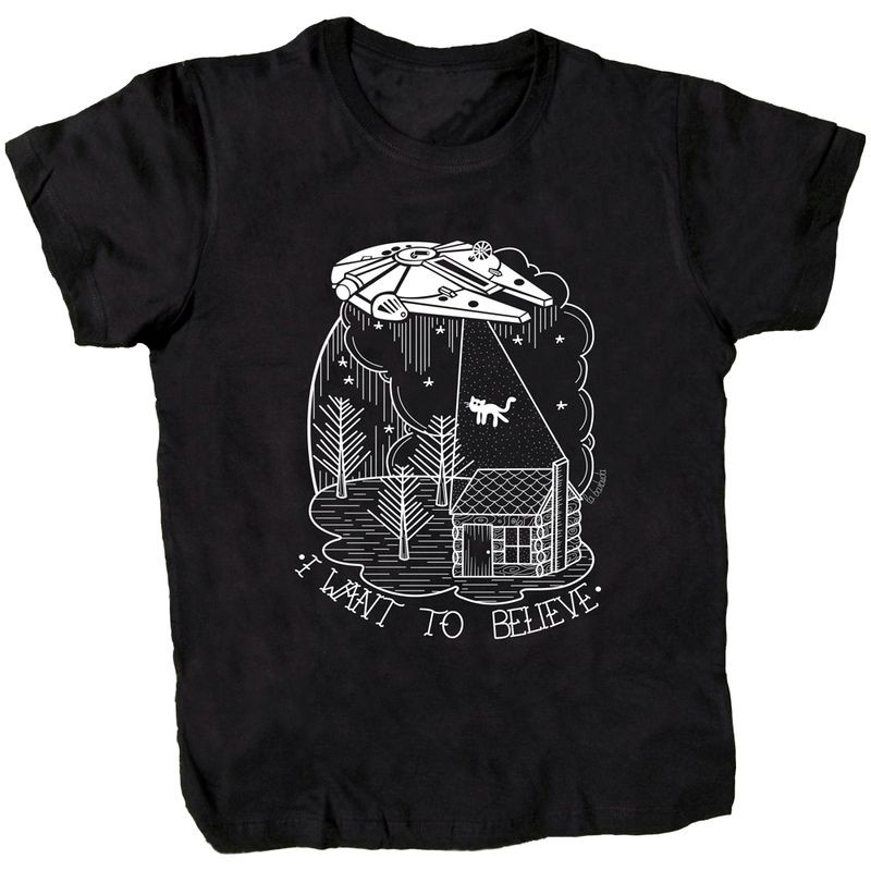 Camiseta I want to Believe