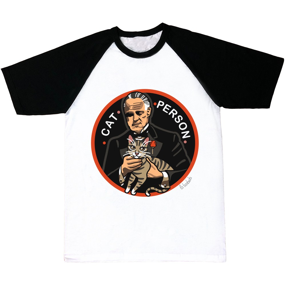 Padrino Cat Person camiseta
