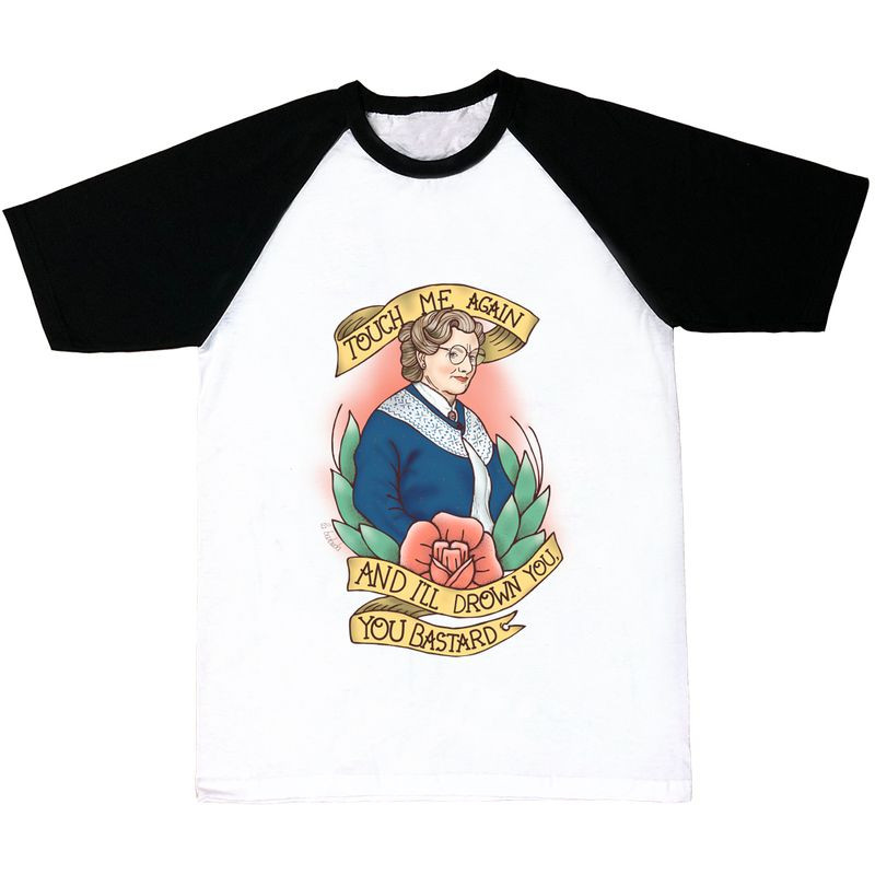 Camiseta mangas negras Touch me again