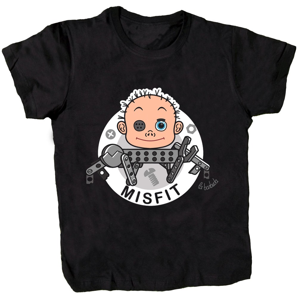 Misfit Toy camiseta negra