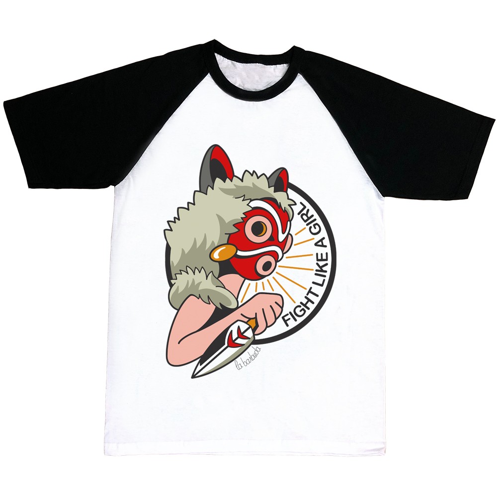 Camiseta Mononoke Fight like a Girl