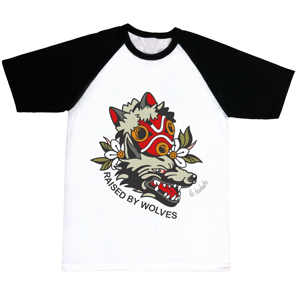 Camiseta Mononoke Wolves