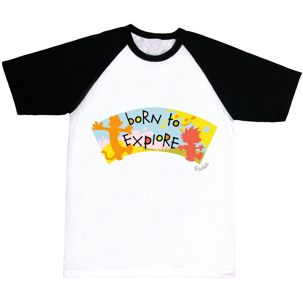 Camiseta Calvin Born to Explore