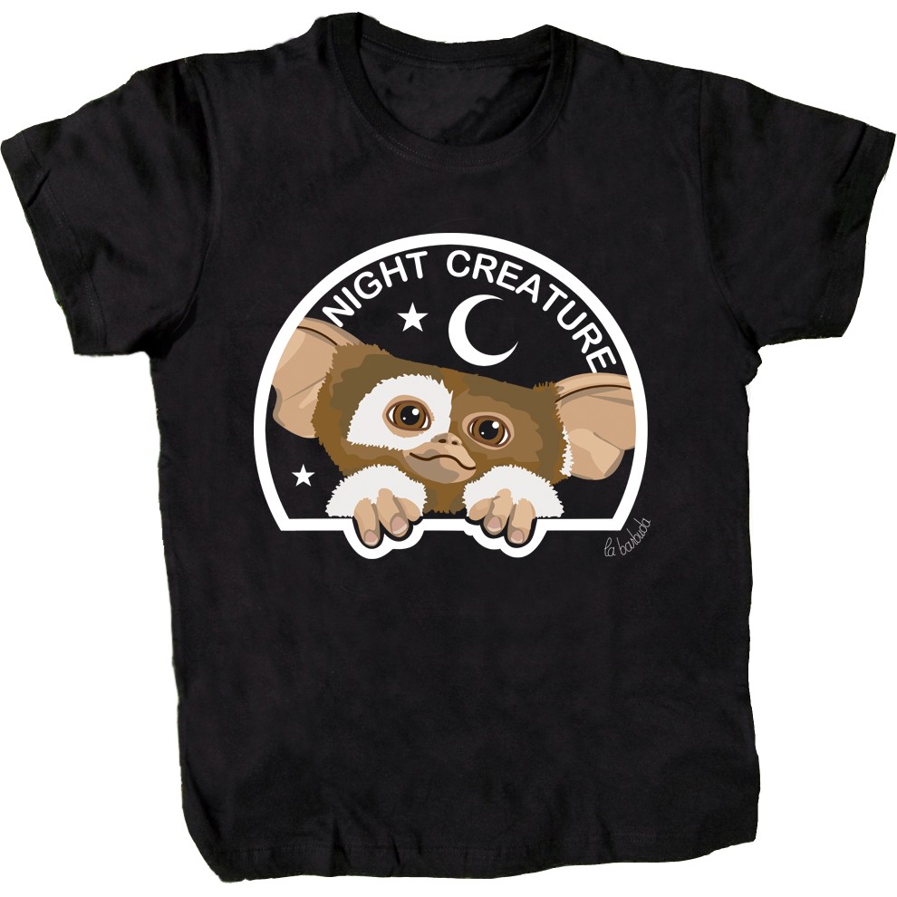Camiseta negra Nightcreature Gremlin