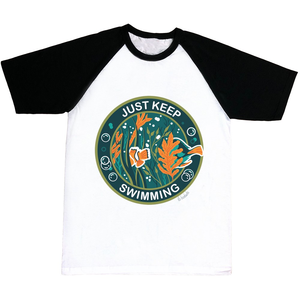 Camiseta sigue nadando