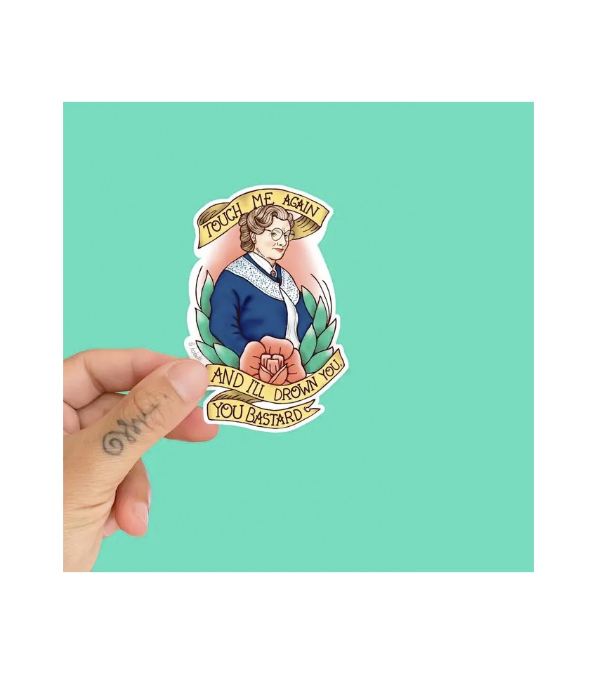 Pegatina vinilada Touch me again