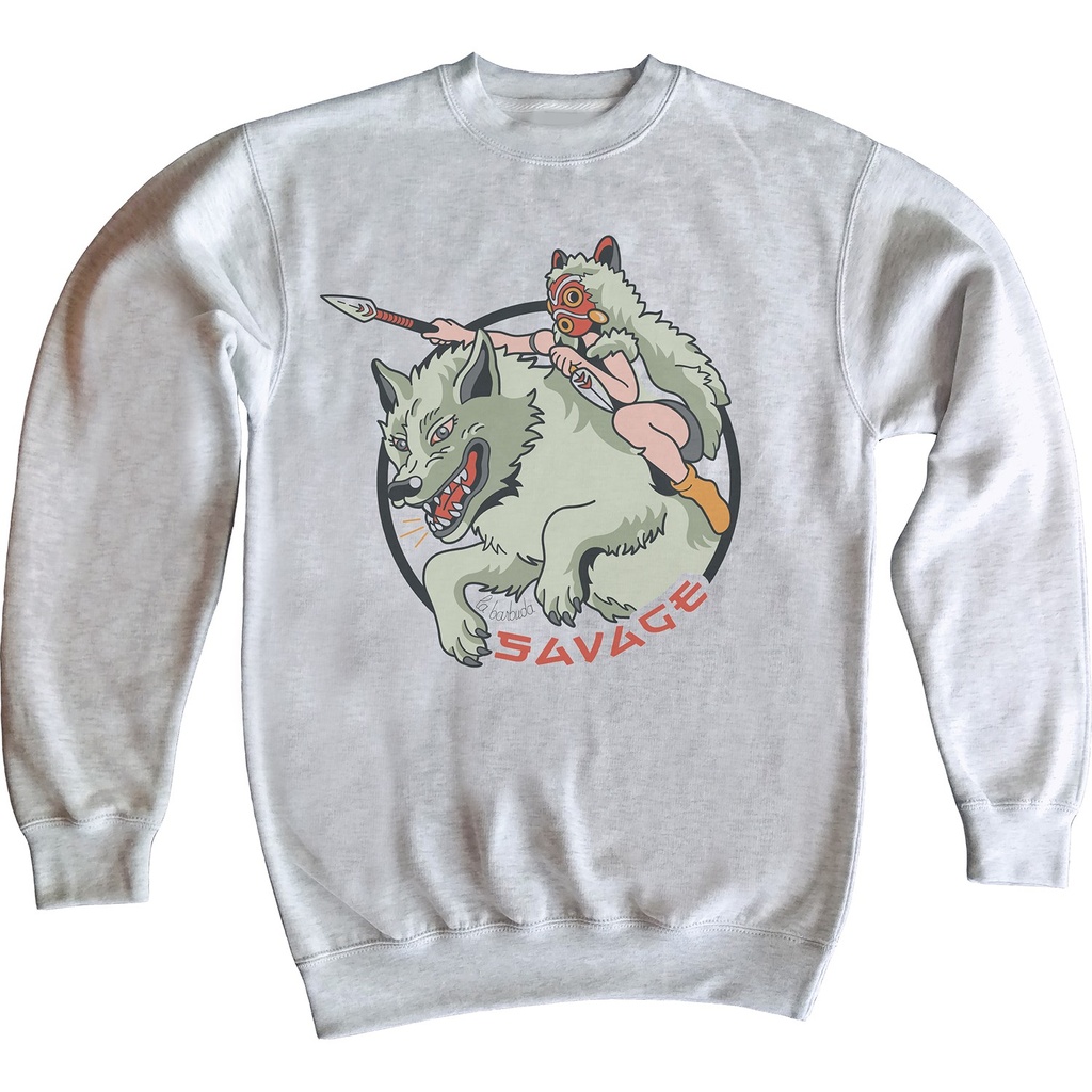 Mononoke Savage lobo Sudadera