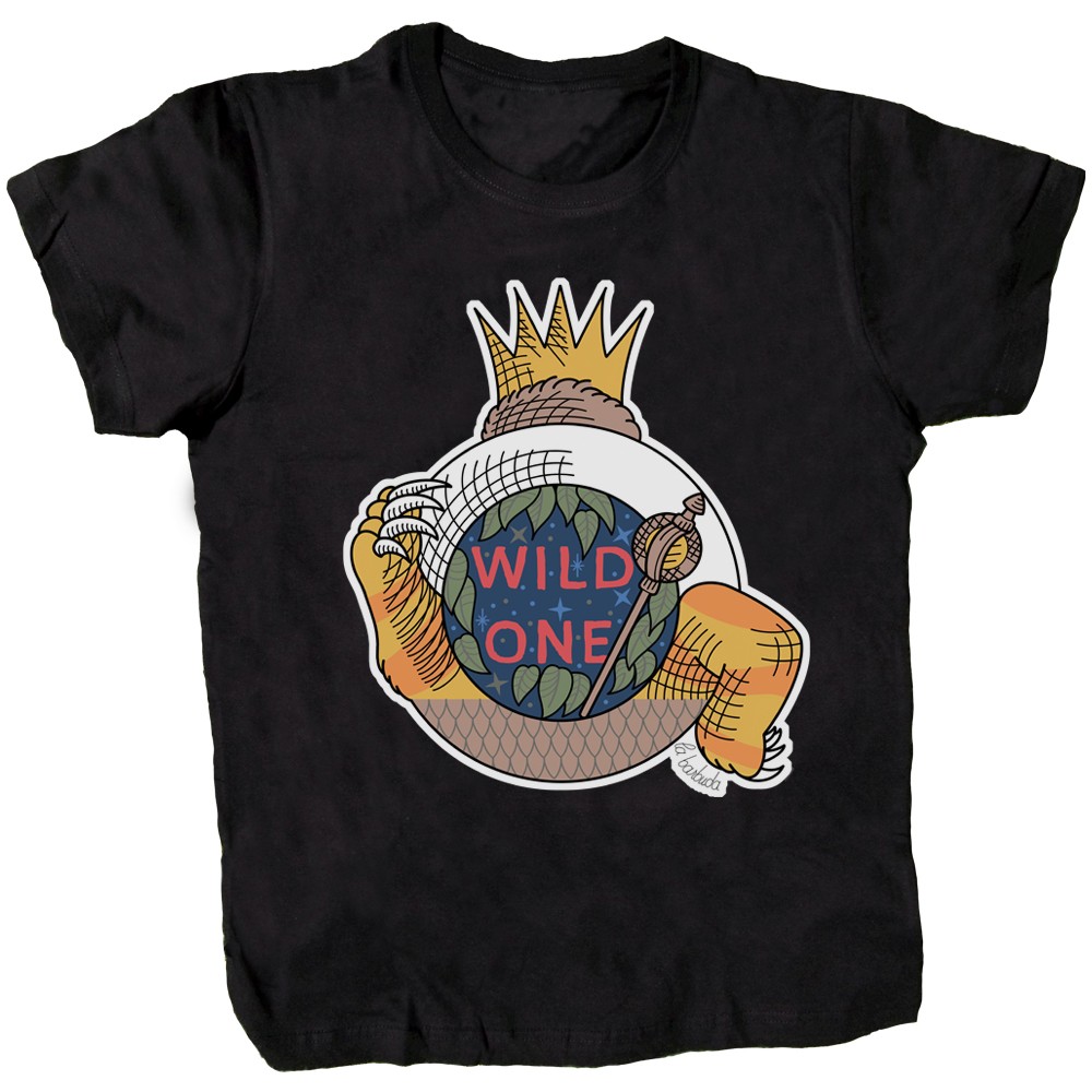 Camiseta negra Wild One