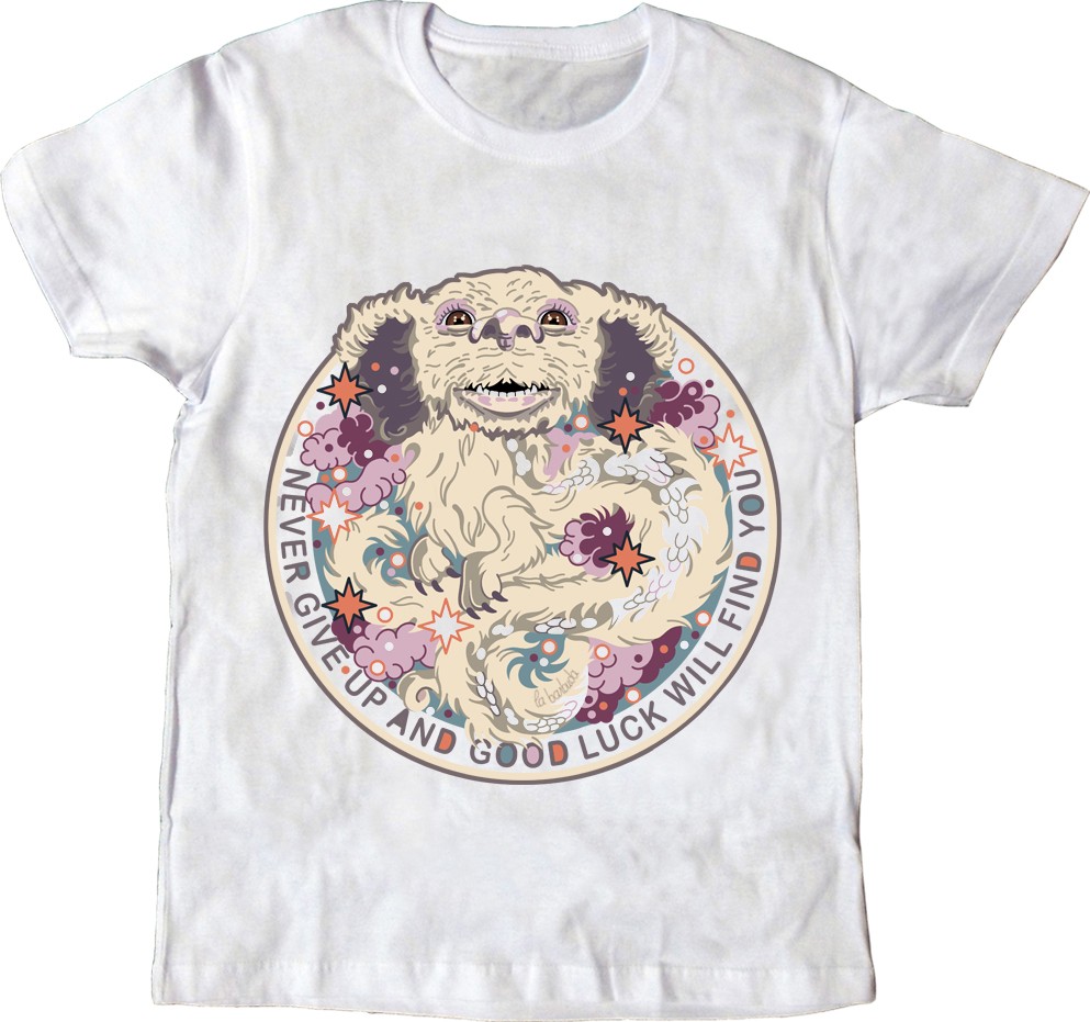 Camiseta blanca Interminable dragon