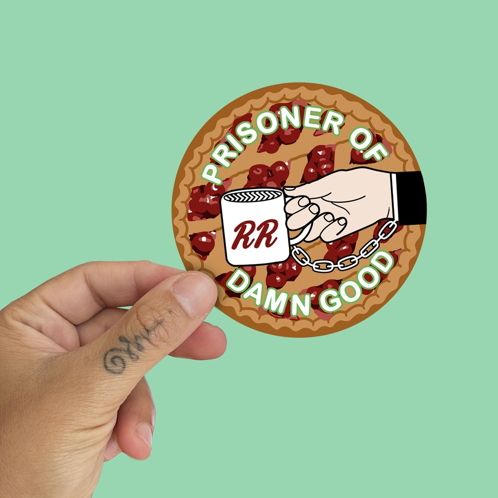 Pegatina Damn Good Edición limitada by la barbuda