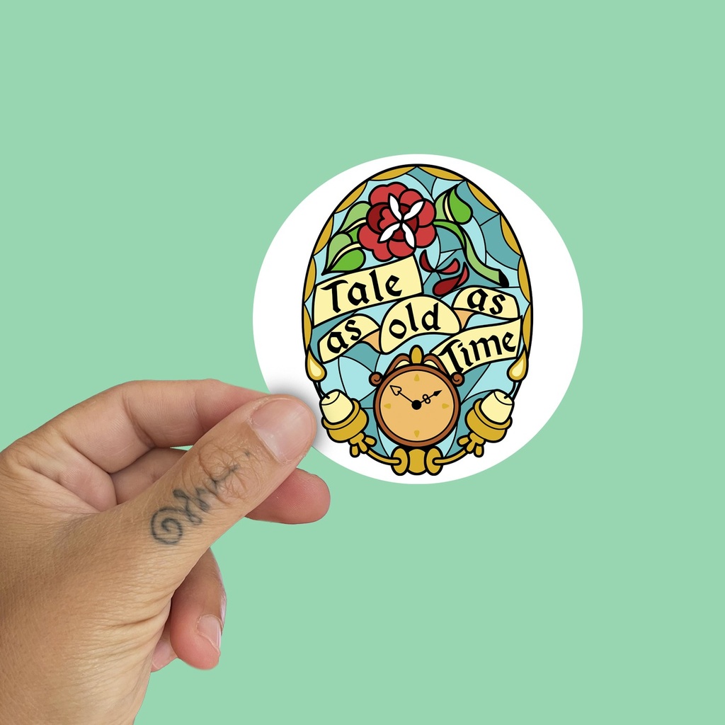 Pegatina Tale as long as time by la barbuda