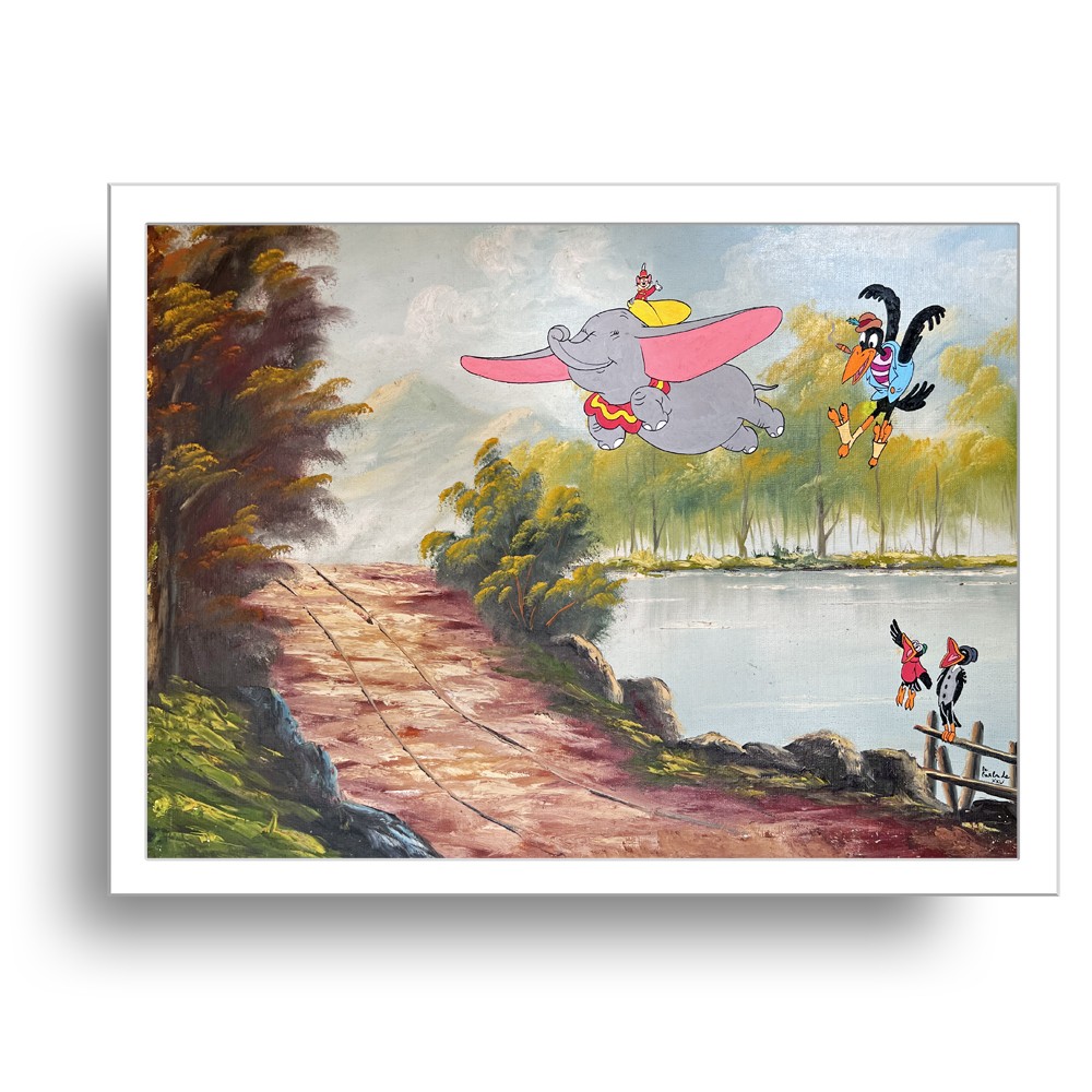 Lámina Dumbo elefante