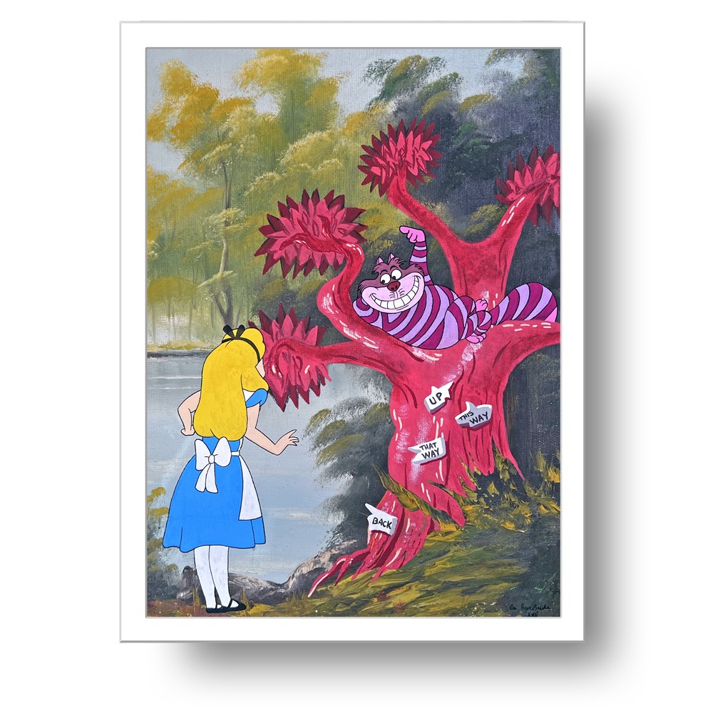 Lámina Alicia Gato Cheshire