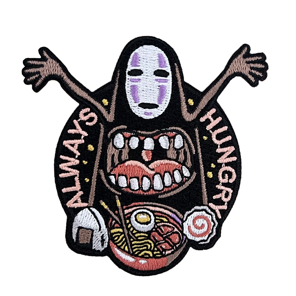 No Face Always Hungry Parche