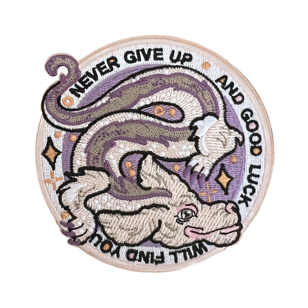 Falkor Fujur Dragon Interminable Suerte Parche