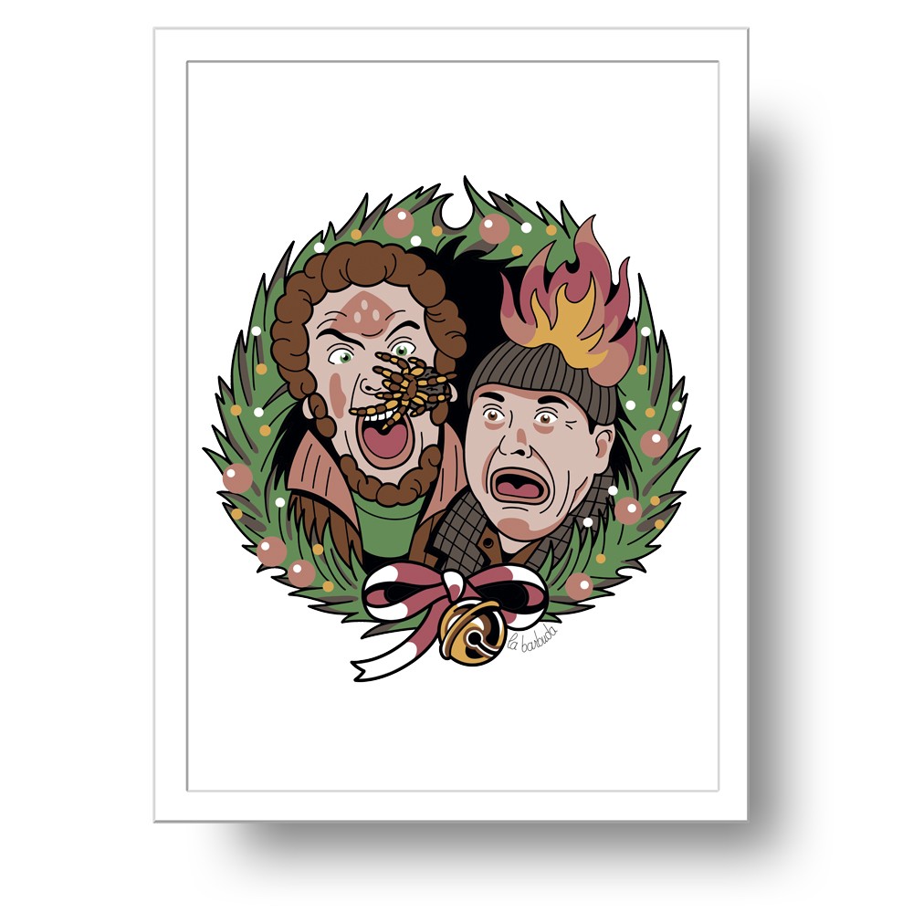 Solo en Casa Ladrones lámina