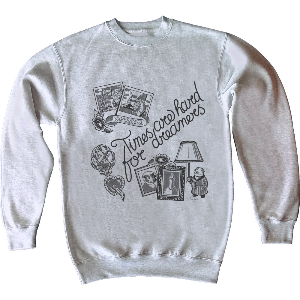 Dreamers Sudadera gris