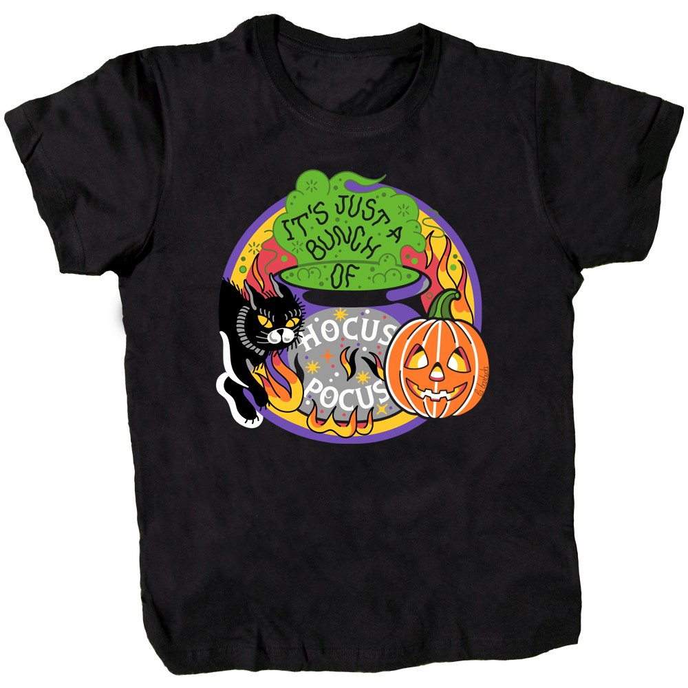 Hocus Pocus camiseta negra