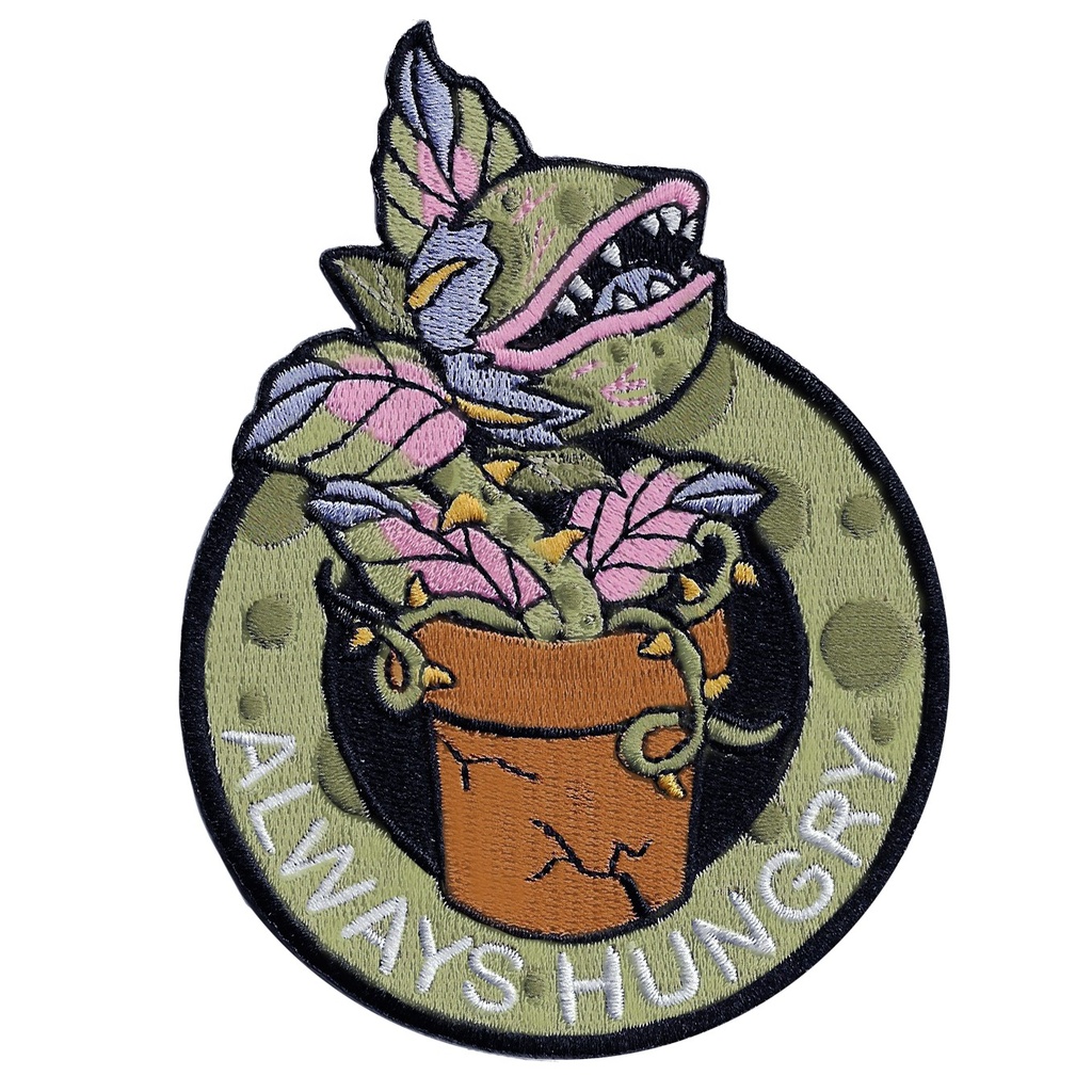 Always Hungry parche Tienda Horrores