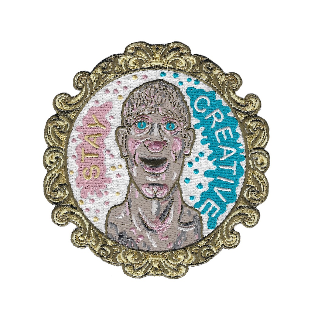 Art Attack Stay Creative parche Cabezón