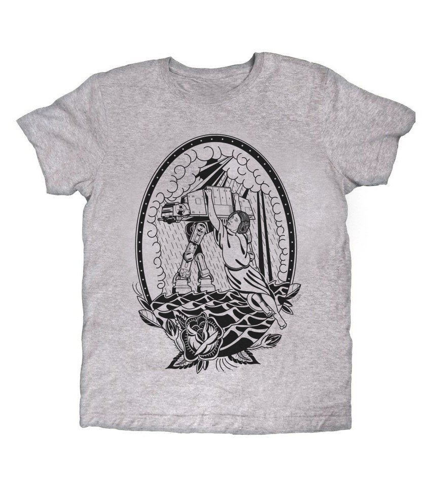 Camiseta gris Princesa Rock of Ages
