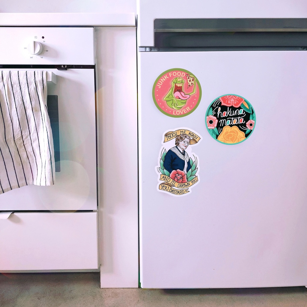 Imán Junk Food Lover