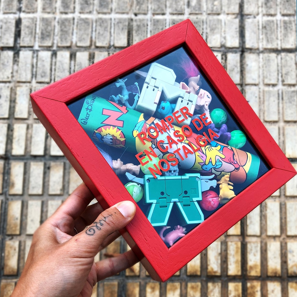 Caja hecha a mano Romper en caso de Nostalgia version 2