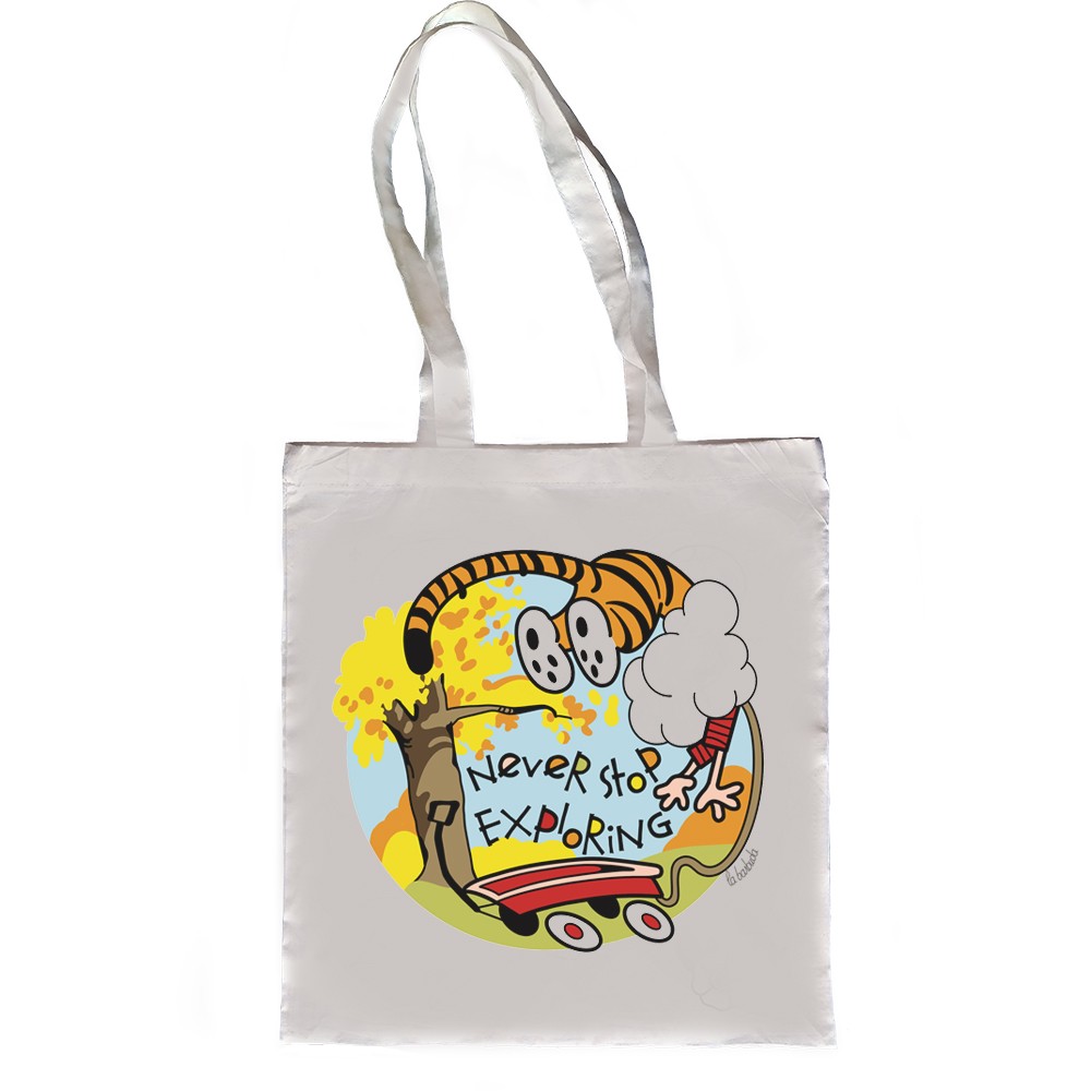 Never Stop Exploring bolso