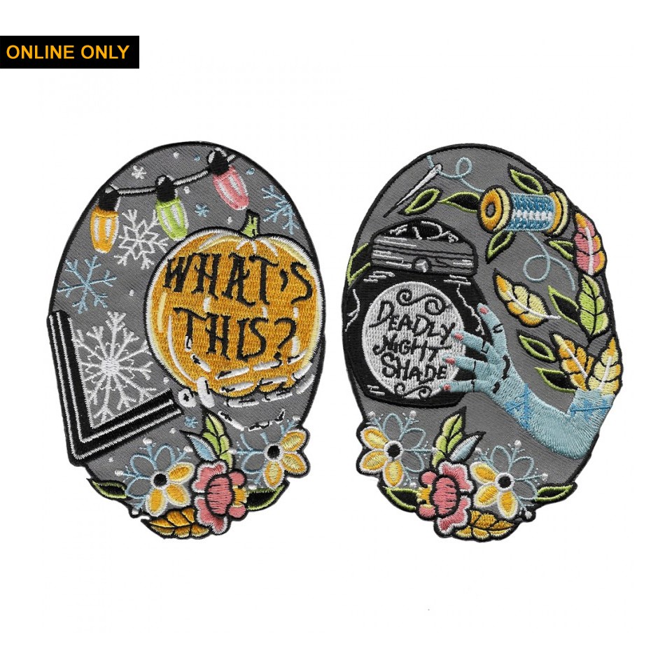 Pack de 2 parches What's This