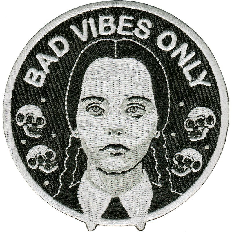 Parche Bad Vibes Only